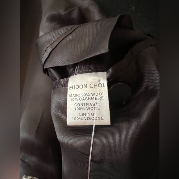 Eudon Choi coat. Like new. - Picture 7 of 9